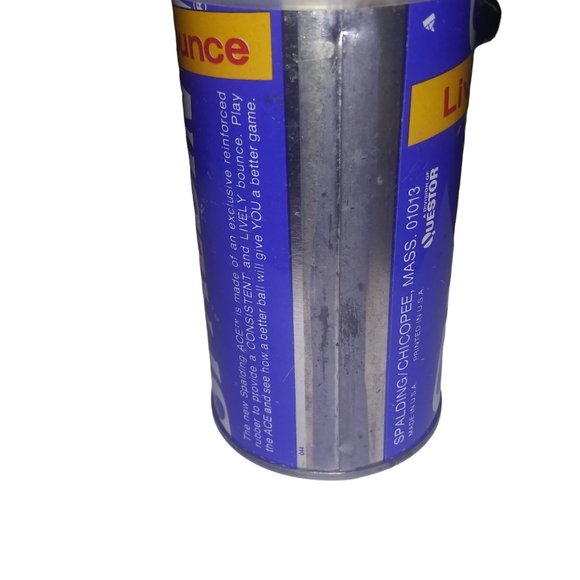 Vintage Spaulding Ace Racquetballs Pair Consistent Bounce Made in USA NOS - Picture 3 of 5